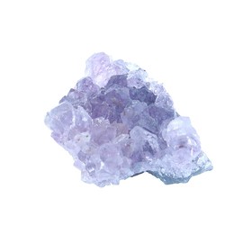 Namvo Natural Amethyst Healing Crystal Cluster, Reiki Gemstone Specimen Figure Home Decor (Approx. 10-15g)