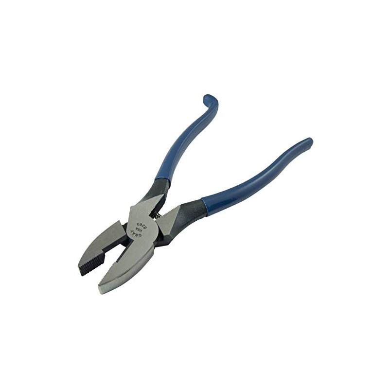 Gray Tools 8" Ironworker's Pliers, Spring-Loaded Action, Made in USA