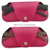 SAKAE F-19 TR109 Genuine Leather Glasses Case, Eyeglass Case, Can