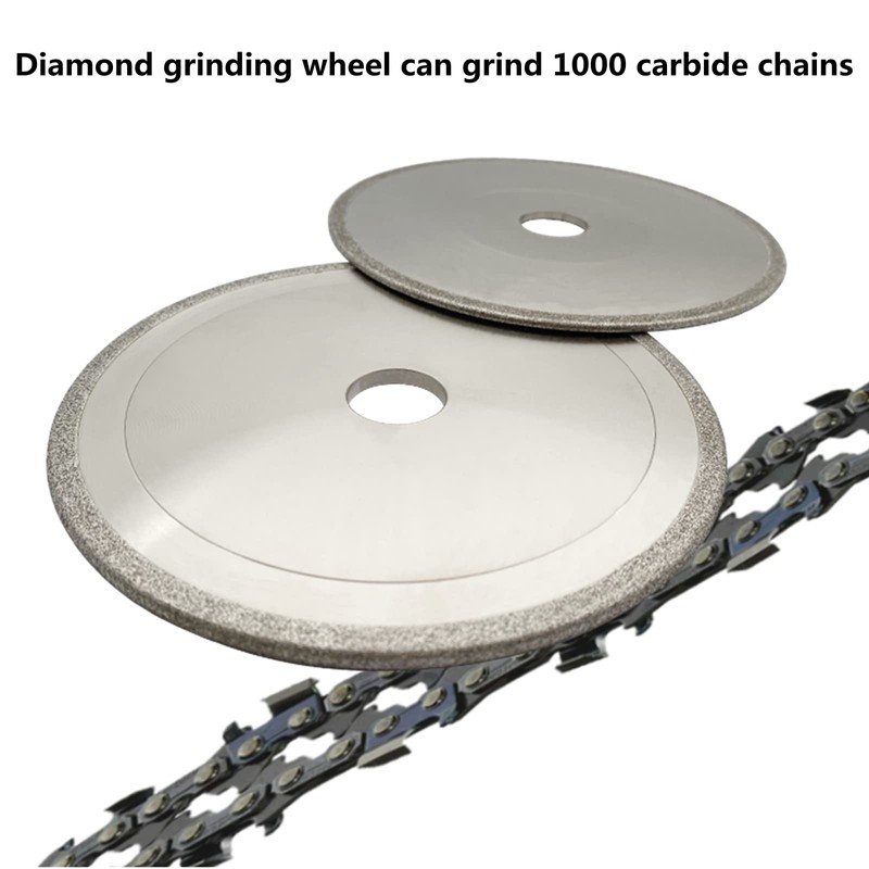 UF-SHARP Diamond 5-3/4” Chainsaw Grinding Wheel 3/16" Thick for 3/8"