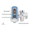 Importeek Filtro Purificador Agua Potable Grifo Llave Domestico Cocina