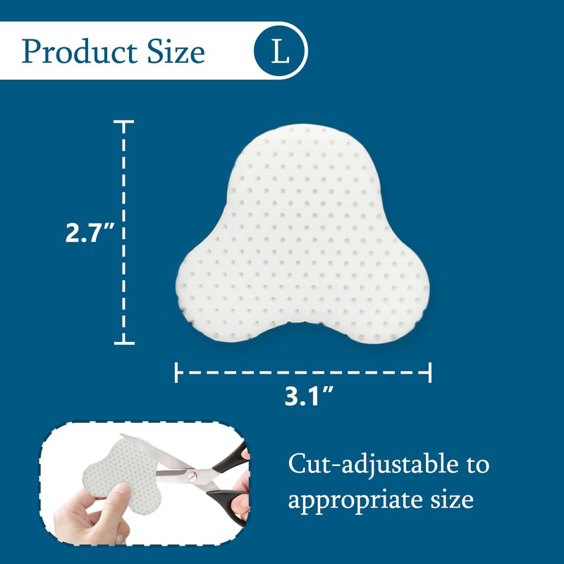5 Pcs Thermoplastic External Nasal Splints - 2.7" x 3.1"