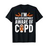COPD Fighter COPD Support Squad Lung Disease Awareness T-Shirt