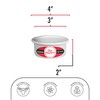 Fat Daddio's PCC-32SET Anodized Aluminum Round Cheesecake Pan with Removable