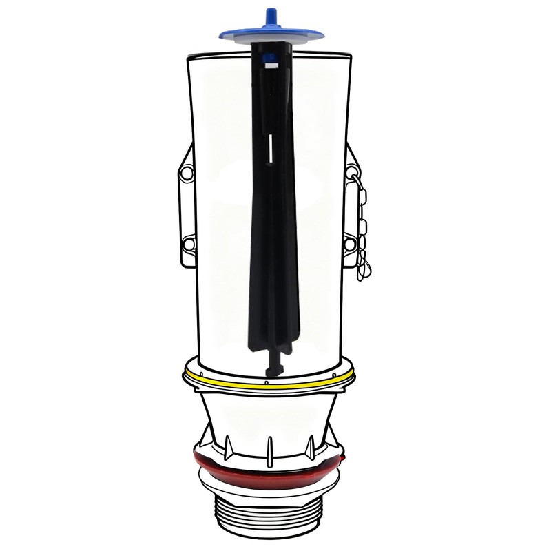 Nereusfwater Canister Flush Valve Kit For Kohler GP1229656
