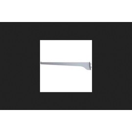 KNAPE & VOGT TI 8 180 Boltless Regular Duty Shelf Bracket, 8 in L, Titanium, Pack of 1, No Color