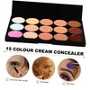 Beavorty 2pcs 15 Concealer Camouflage Coverage Liquid Palettes Kit Pro