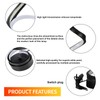 Spalivivre Pack of 2 Modern LED Spiral Table Lamp, Dimmable