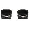 Seachoice Exhaust Guard Covers, Fits 3 in. OD Pipe, Black