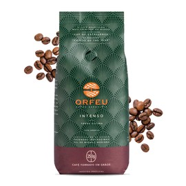 ORFEU - Special Coffee Intense - 100% Arabica Coffee, Dark Roast, Aroma of Toasted Caramel & Fruit Jam, Low Acidity, Made In Brazil, Velvety Body - 250g, 8.8oz