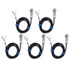 5Pcs Inductive Proximity Sensor Switch NPN 5‑30VDC Magnetic Hall Detector