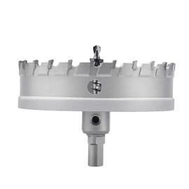 197mm / 7-3/4 inch Metal Steel Hole Saw with 2 Drill Bits, Hole Cutter for Thick Metal,Stainless Steel,Iron and Wood (197mm / 7-3/4 inch)