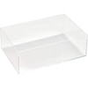 TRUSCO ACB-203010 5 Sided Acrylic Display Box, Rectangle, Length 7.8