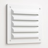 100mm (4") Square Vent Cover with Rear Spigot & Mesh