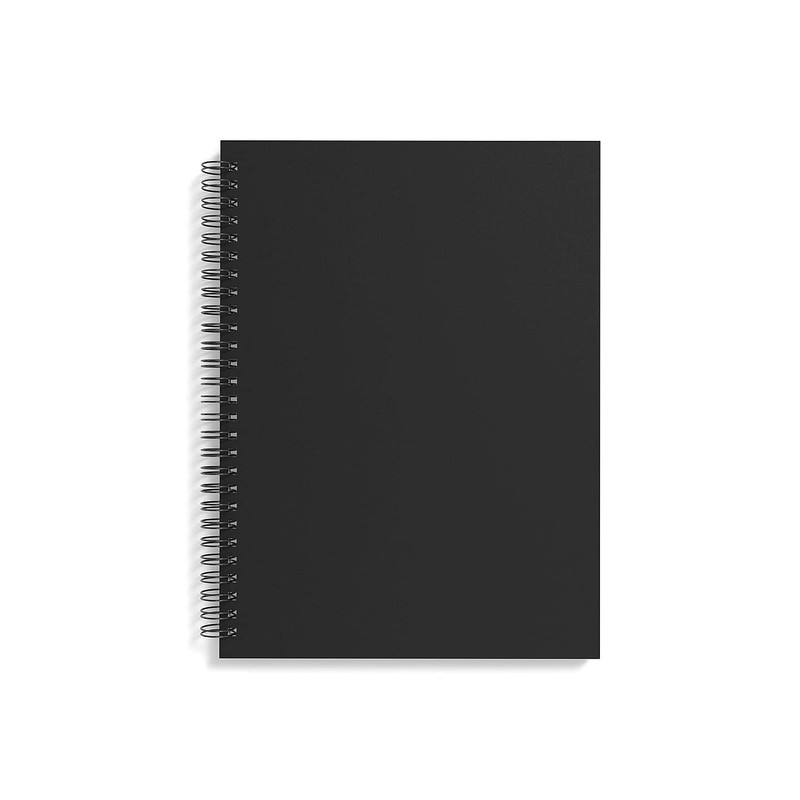 TRU RED Staples Medium Soft Cover Meeting Notebook, Black, 3/Pack