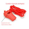 Timotech Set de 2 Silbatos Deportivos de Plástico con Cordón,