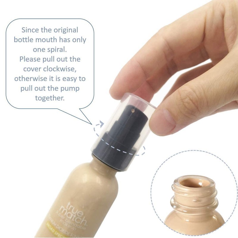 2pcs Replacement Press Pump for L'Oreal Paris True Match Super-Blendable