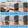 4pcs Lock Sheet Holders, Bed Sheets Corners Tighter with 4