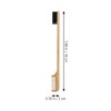 HEALLILY Double-Headed Bamboo Eyebrow Comb and Lash Brush for Women
