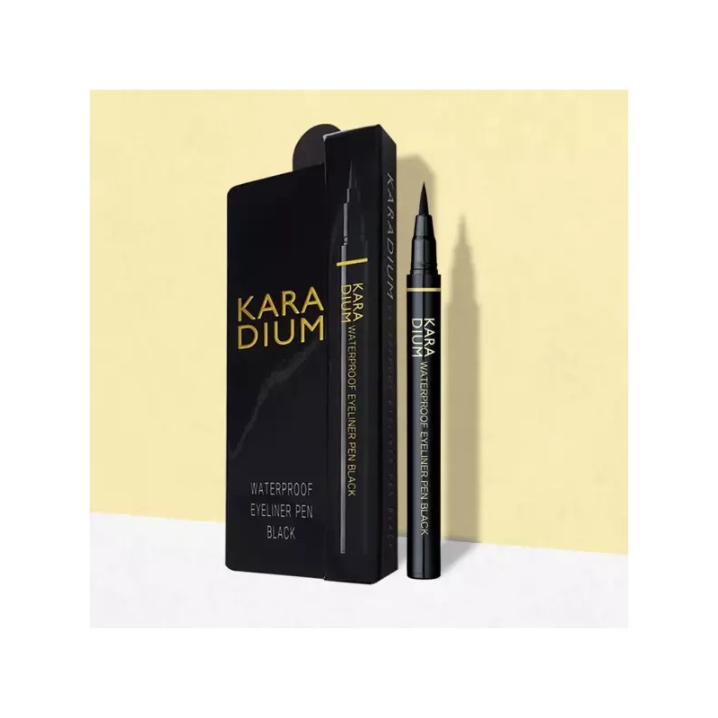 Sangpum Sangse Seolmyeong Chamjo [카라디움] 워터프루프 라이너 펜 블랙 0.8g