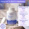 Magnesium Glycinate 3-in-1 Complex, 240 Capsules, UK Made