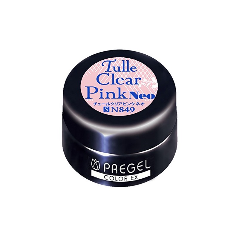 PRE GEL Color EX Turquoise Clear Pink Neo 849, 0.1