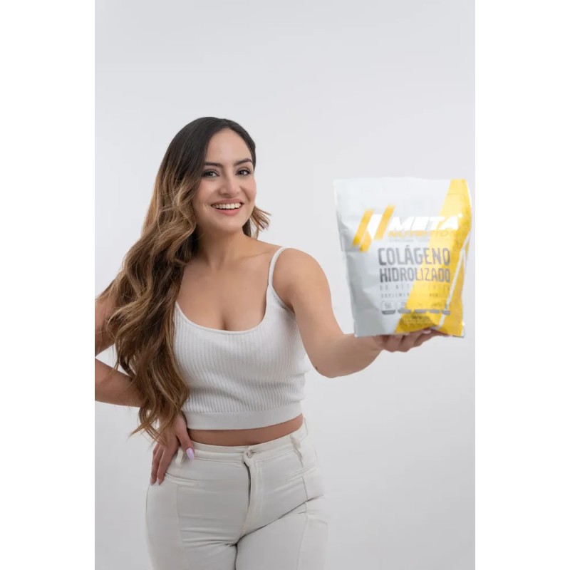 Meta Nutrition Colageno Hidrolizado 500 Gr 50 Porciones