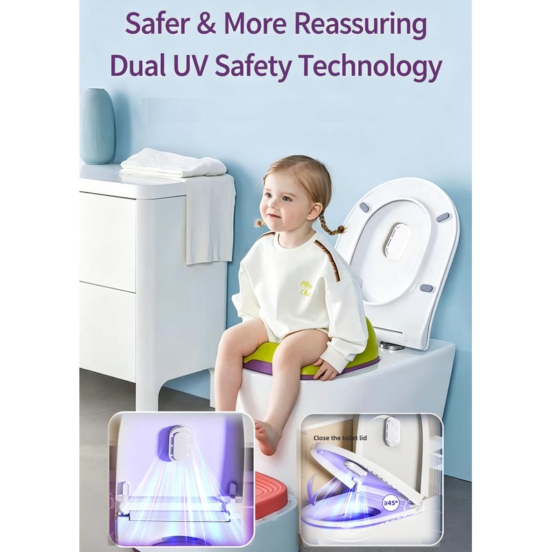 Toilet Guard,Smart U V-C Toilet Cleaner & Odor-Control System with