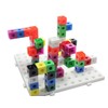 a2bsales 100 x 2cm Snap Cubes & Baseboard - Counting