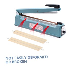 CIYODO 4sets Sealer Heating Strips High-temperature Resistant Heat Elements for Sealing Machines and Replaceable Sealer Repair Kit with Cloth for Long-lasting Use