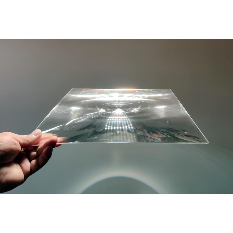 Fresnel Lens Large, 300x300mm, Focal Length 510mm, Acrylic Lens (not