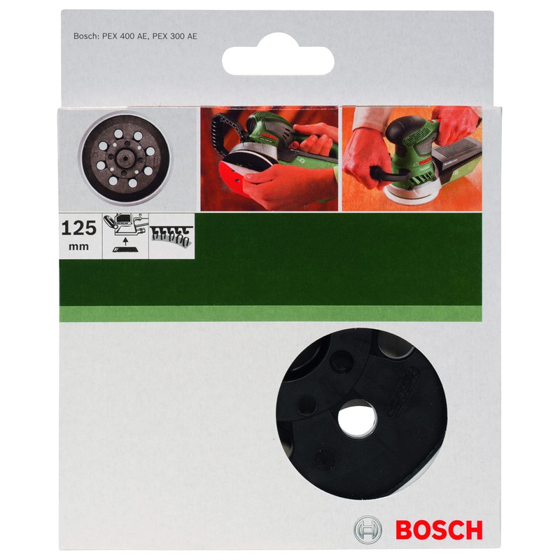 Bosch 1x Sanding Pad (Ø 125 mm, Medium Hard, with