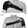 WJRQD Shoulder Support with Pressure Pad, Adjustable Shoulder Support Bandage,