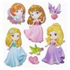 3 D Stickers XXL Princess