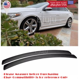 SDeelCase 2 Pcs Black Flixable Fender Flare Wheel Wall Panel Protector Fit Honda Acura