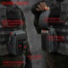 Molle Seat Back Organizer, Tactical Seat Covers, Tactical Car Seat