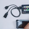 Original OBD2 Extension Cable for GODIAG Breakout Box GT100/GT100+ ECU