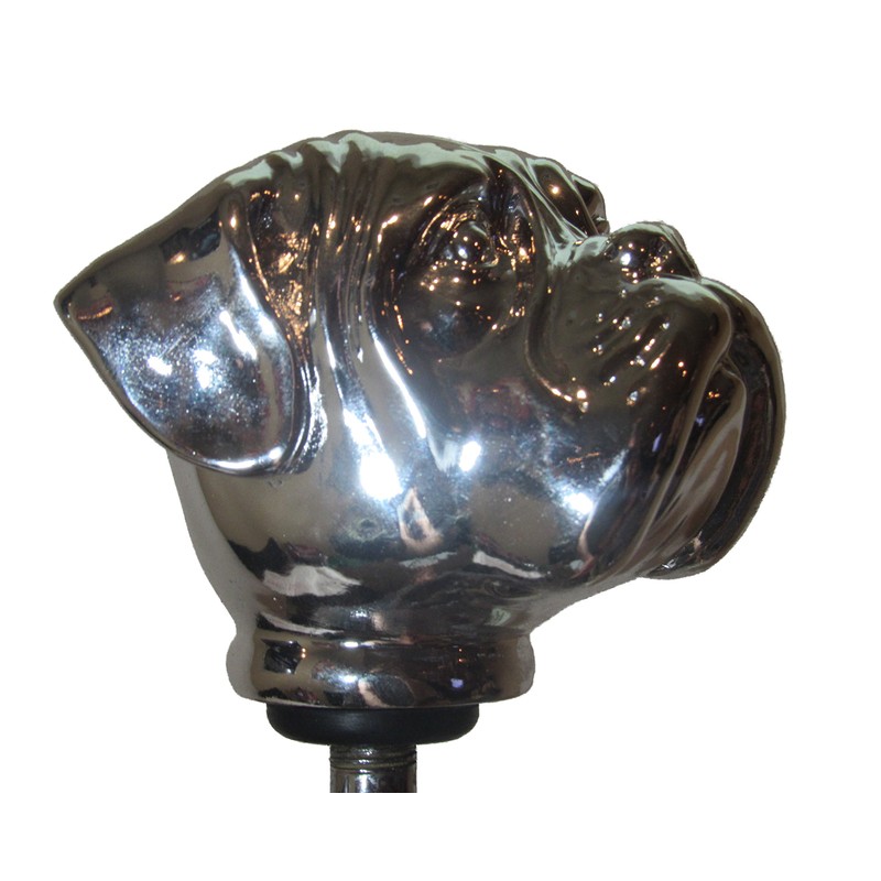 Kool Collectibles Chrome Bulldog Head Shift Knob Shifter Rat Rod