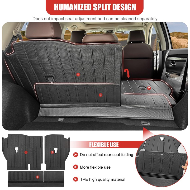 Utiiy Cargo Liner Fit for 2023-2024 2025 Honda CRV Hybrid