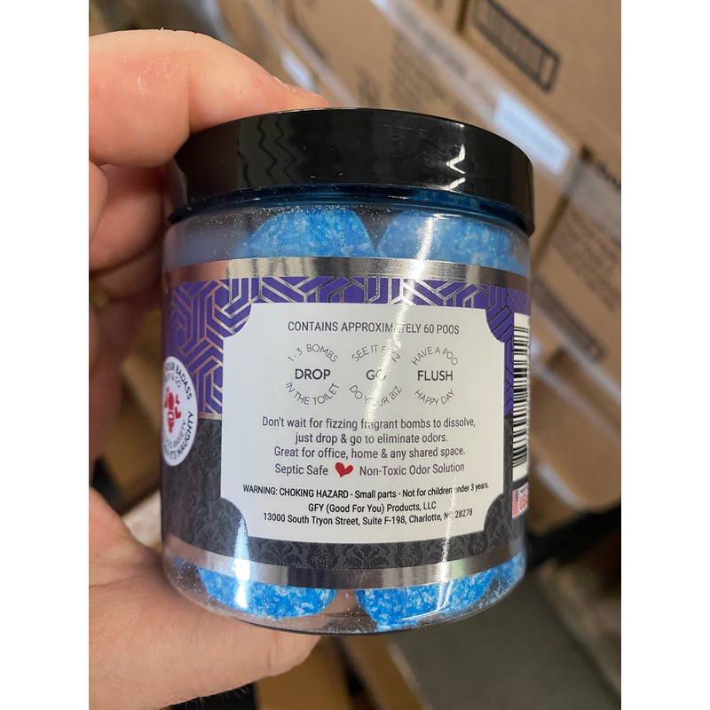 Wabi Whiffs Fizzing Toilet Bombs (Man Cave)