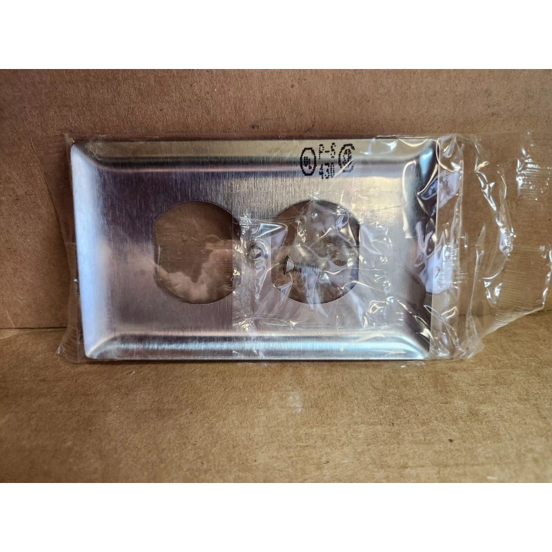 MULBERRY Wall Plates Single Stainless Steel (5PK)