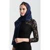 Leimandy Rectangular Lace Veil for Women Lace Scarf Catholic Orthodox