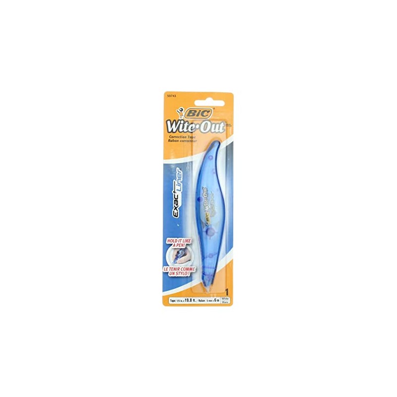 Bic Woelp11-White Exact Liner White Out correction tape