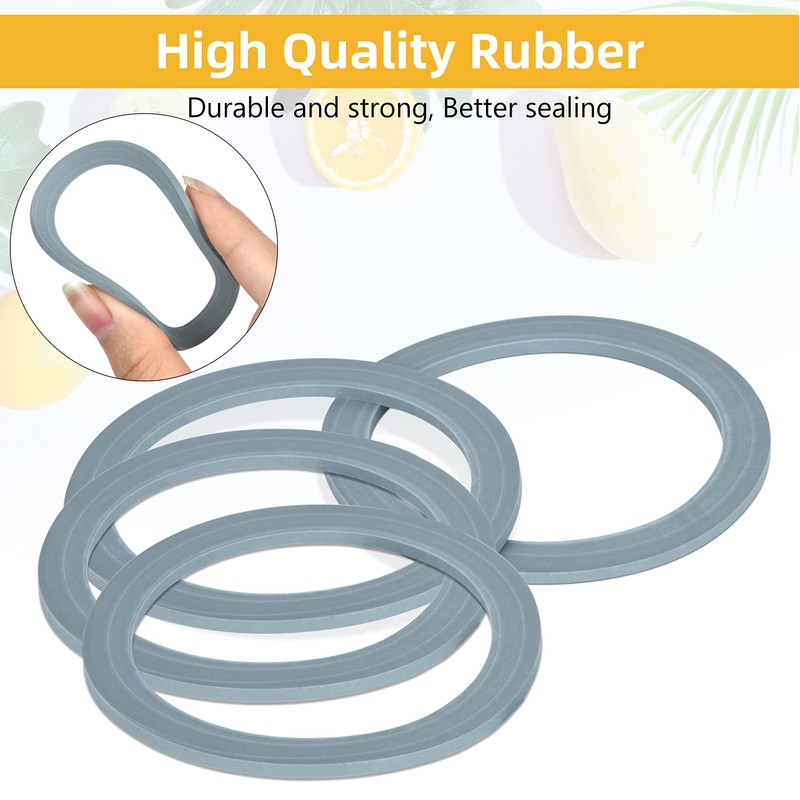 4 Pack Blender Gasket Seals Blender Gasket Replacement Part for