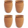 Unbranded Set of 4 1-Liter Mexican Cantaritos Drinks Mugs Cups