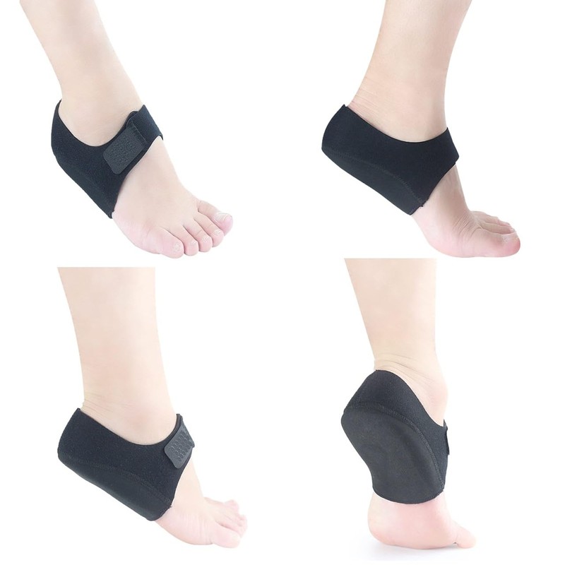 BONU Heel Supporter, 2 Pcs Small Heel Walking Heel Protective