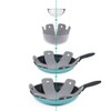 BYKITCHEN Pan Pot Protectors, Set of 12 and 4 Different