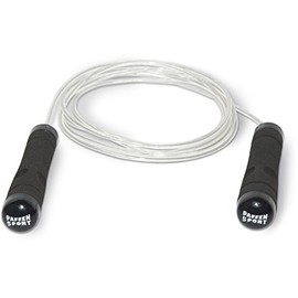 Paffen Sport FIT PVC skipping rope with innovative length adjustment and padded handles
