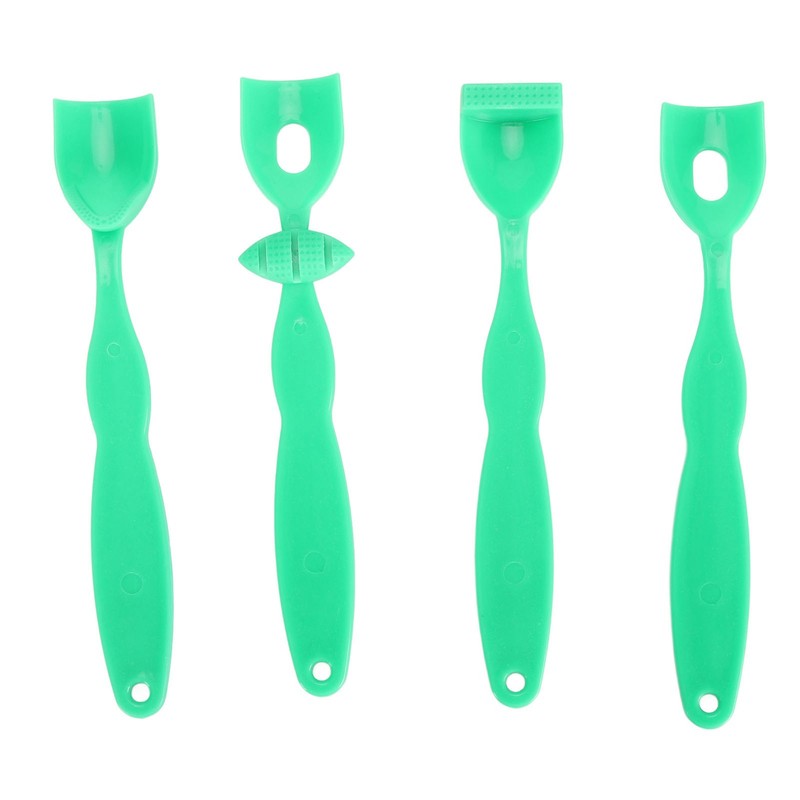 4pcs Tongue Muscle Trainer Improve Flexibility Lateralization Lifting Oral Muscle