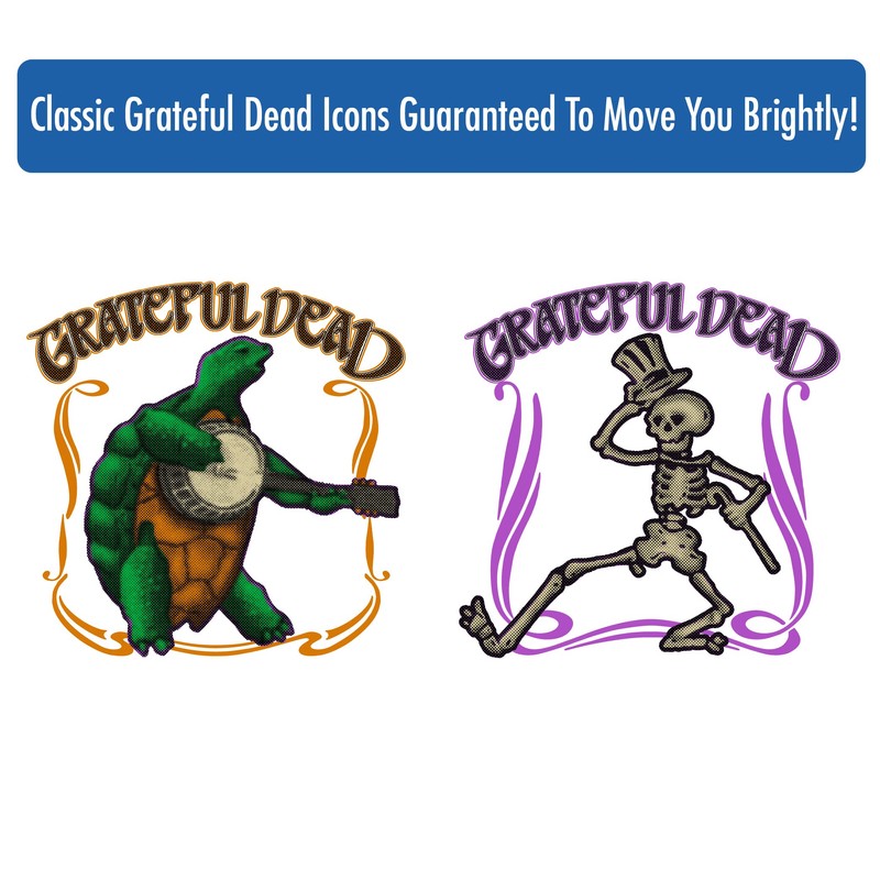 ICUP Grateful Dead Retro Pint Glass Set 4 Pack (terrapin,